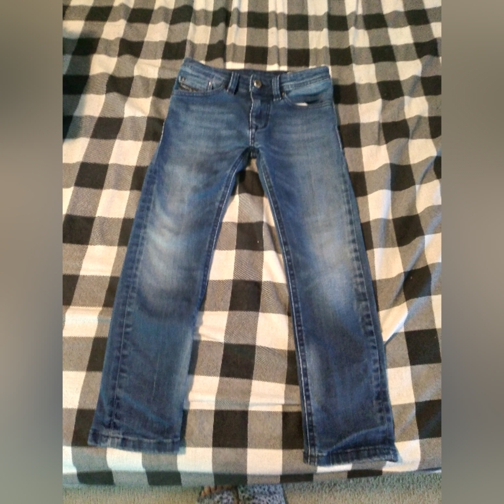 Boys Diesel Blue Jeans